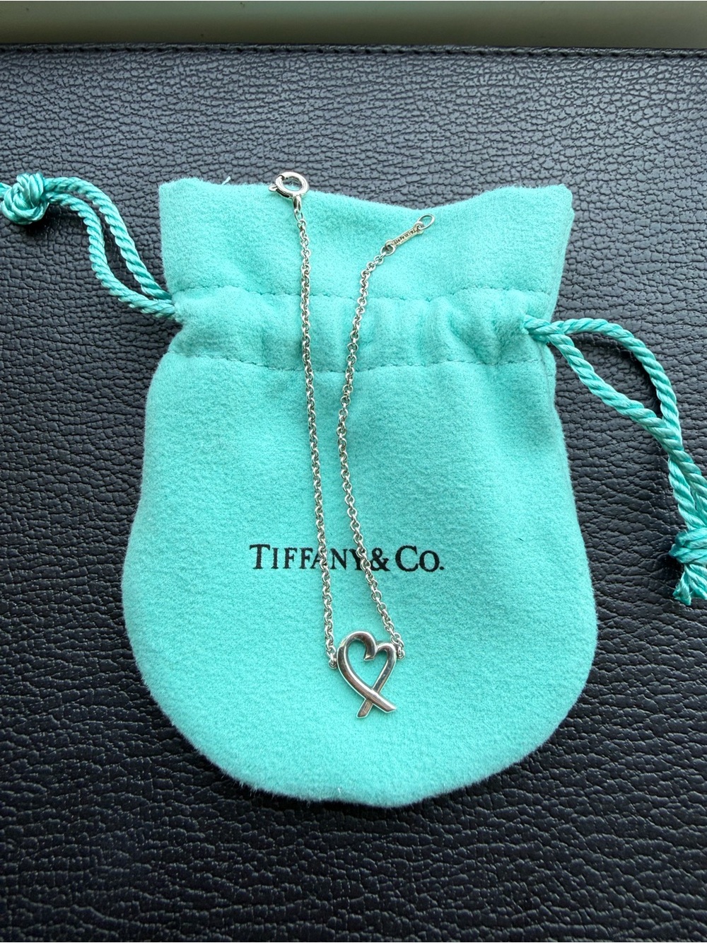 Tiffany & Co. Paloma Picasso "Loving Heart" Bracelet in sterling silver